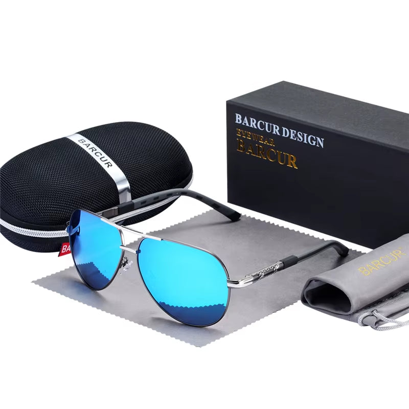 Aluminum Vintage Men'S Sunglasses Men Polarized Coating Classic Sun Glasses Women Shade Male Driving Accessories Eyewear